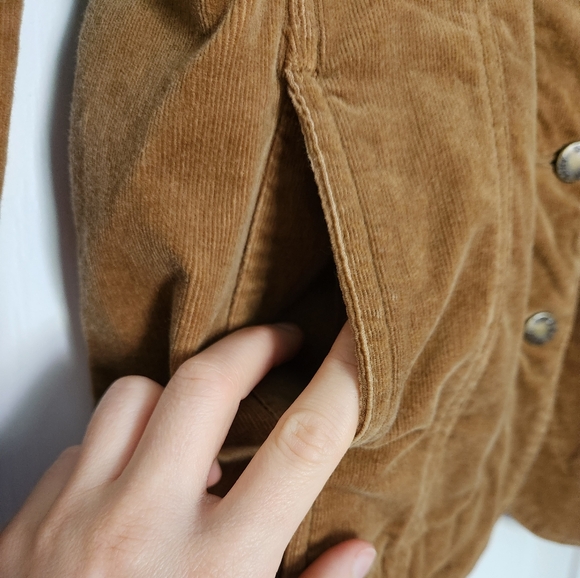 Stretch corduroy button up jacket - Picture 5 of 8